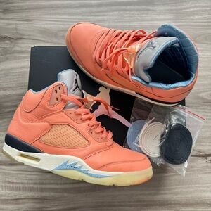 Size 9.5 Mens/ 11W- Jordan 5 Retro x DJ Khaled Mid We The Best - Crimson Bliss